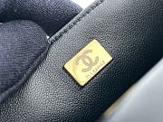 Chanel Mini Flap Bag Bkack Classic Size 16x12x8 cm - 6