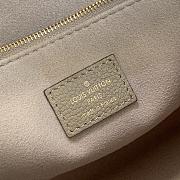 LV OnTheGo PM bicolor monogram empreinte leather gray&cream M45659 25x19x11.5 cm - 6