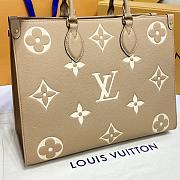 Louis Vuitton Onthego MM arizona&beige Size 35 x 27 x 14 cm - 4