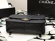 Chanel Backpack Patent Lambskin & Gold-Tone Metal Black Size 31.5x31x9 cm - 5
