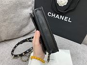 Chanel Woc Lambskin Black Size 19 cm - 4