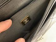 Chanel Woc Lambskin Black Size 19 cm - 3