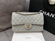 Chanel classic flap Gray Size 25 cm - 1