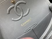 Chanel classic flap Gray Size 25 cm - 6