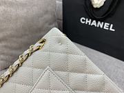 Chanel classic flap Gray Size 25 cm - 4