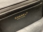 Chane Black Flap Bag Limited Edition Lion Charm Size 20 X 14 X 7 Cm - 5