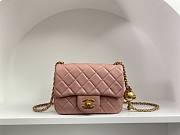 Chanel AS1786 Mini Flap Bag Light Pink Classic Size 18x13x7 cm - 1