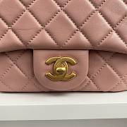 Chanel AS1786 Mini Flap Bag Light Pink Classic Size 18x13x7 cm - 5
