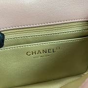 Chanel AS1786 Mini Flap Bag Light Pink Classic Size 18x13x7 cm - 2