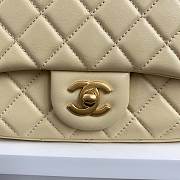 Chanel AS1786 Mini Flap Bag Yellow Classic Size 18x13x7 cm - 4