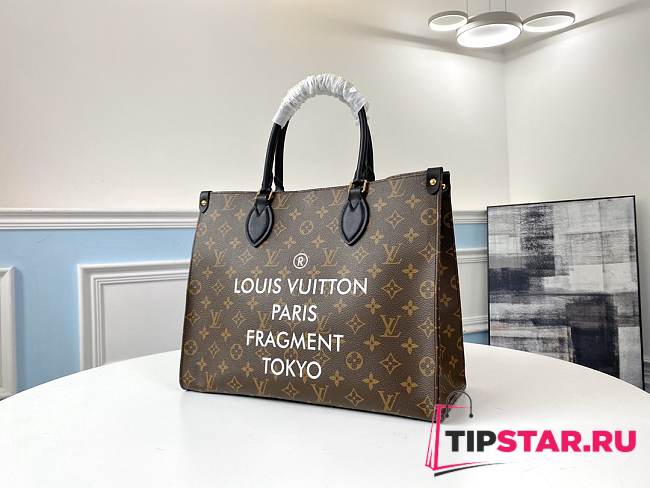 Louis Vuitton Inspired Handbag On The Go Size 35x27x14 cm - 1