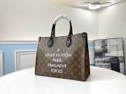 Louis Vuitton Inspired Handbag On The Go Size 35x27x14 cm - 2
