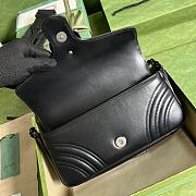 GG Marmont shoulder bag Black Size 26.5x13x7 cm - 3