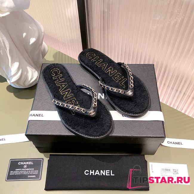 Chanel sandals  Black - 1