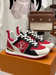 Louis Vuitton Run Away Sneaker Red - 1