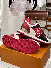 Louis Vuitton Run Away Sneaker Red - 5