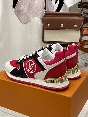 Louis Vuitton Run Away Sneaker Red - 4