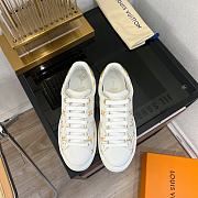 Louis Vuttion Time Out Sneaker Gold - 4