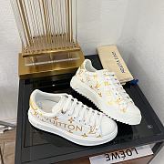 Louis Vuttion Time Out Sneaker Gold - 3