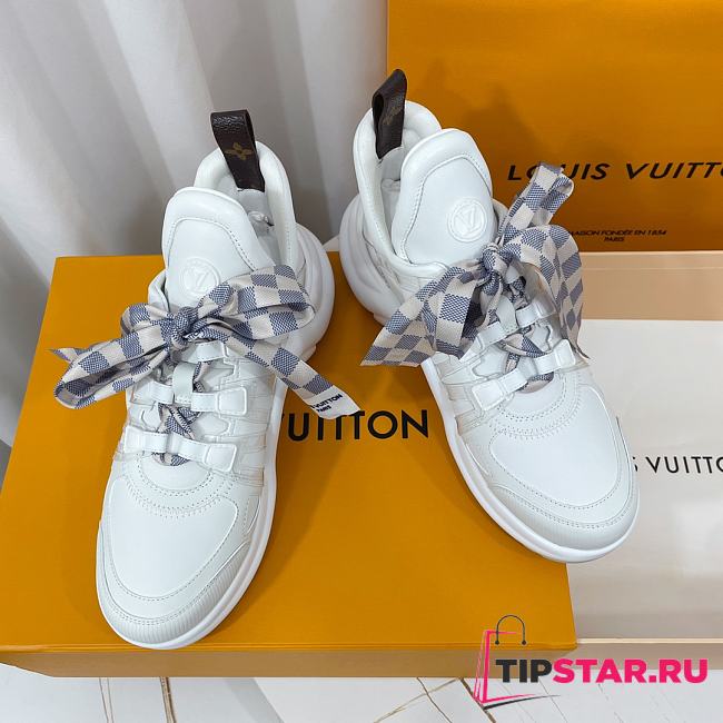 LV Archlight sneaker Monogram ribbon laces Azur Blue - 1