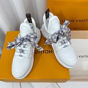 LV Archlight sneaker Monogram ribbon laces Azur Blue - 5