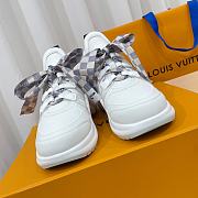 LV Archlight sneaker Monogram ribbon laces Azur Blue - 2