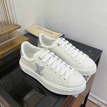 Louis Vuitton Time Out Sneaker Silver Monogram