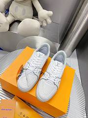 LOUIS VUITTON TRAINER SNEAKER WHITE - 2