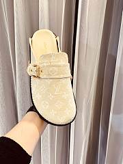  Louis Vuitton Sandal Cosy flat comfort Monogram denim Beige - 2