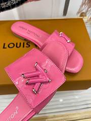 LV Shake Flat Mule Pink - 2