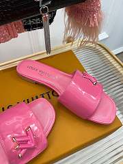 LV Shake Flat Mule Pink - 4