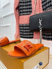Louis Vuitton Shake Flat Mule Orange - 2