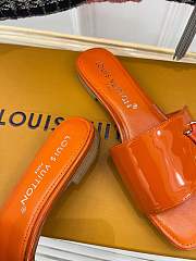 LV Shake Flat Mule Orange - 4