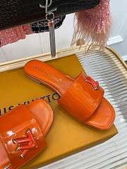 LV Shake Flat Mule Orange - 2