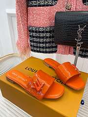 LV Shake Flat Mule Orange - 1