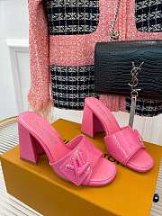 LV Shake Mule Pink Lambskin 9.5 cm - 1