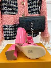 LV Shake Mule Pink Lambskin 9.5 cm - 5