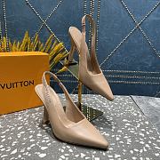 Louis Vuitton Sparkle Slingback Pump Beige - 3