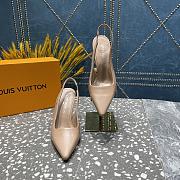 Louis Vuitton Sparkle Slingback Pump Beige - 6