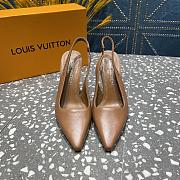 Louis Vuitton Sparkle Slingback Pump Brown - 5