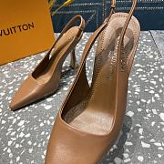 Louis Vuitton Sparkle Slingback Pump Brown - 6