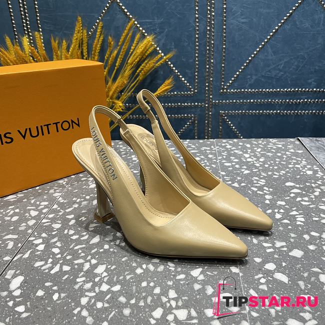 Louis Vuitton Sparkle Slingback Pump Yellow - 1