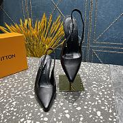 Louis Vuitton Sparkle Slingback Pump Black - 4
