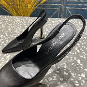 Louis Vuitton Sparkle Slingback Pump Black - 5