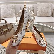 Louis Vuitton Madeleine Pump White Patent Monogram canvas - 2