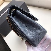 Chanel classic flap Bag Blue Size 26x16x7 cm - 6