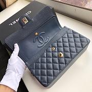 Chanel classic flap Bag Blue Size 26x16x7 cm - 5