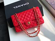 Chanel classic flap Bag Red Size 26x16x7 cm - 1