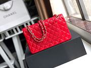 Chanel classic flap Bag Red Size 26x16x7 cm - 4