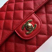 Chanel classic flap Bag Red Size 26x16x7 cm - 2